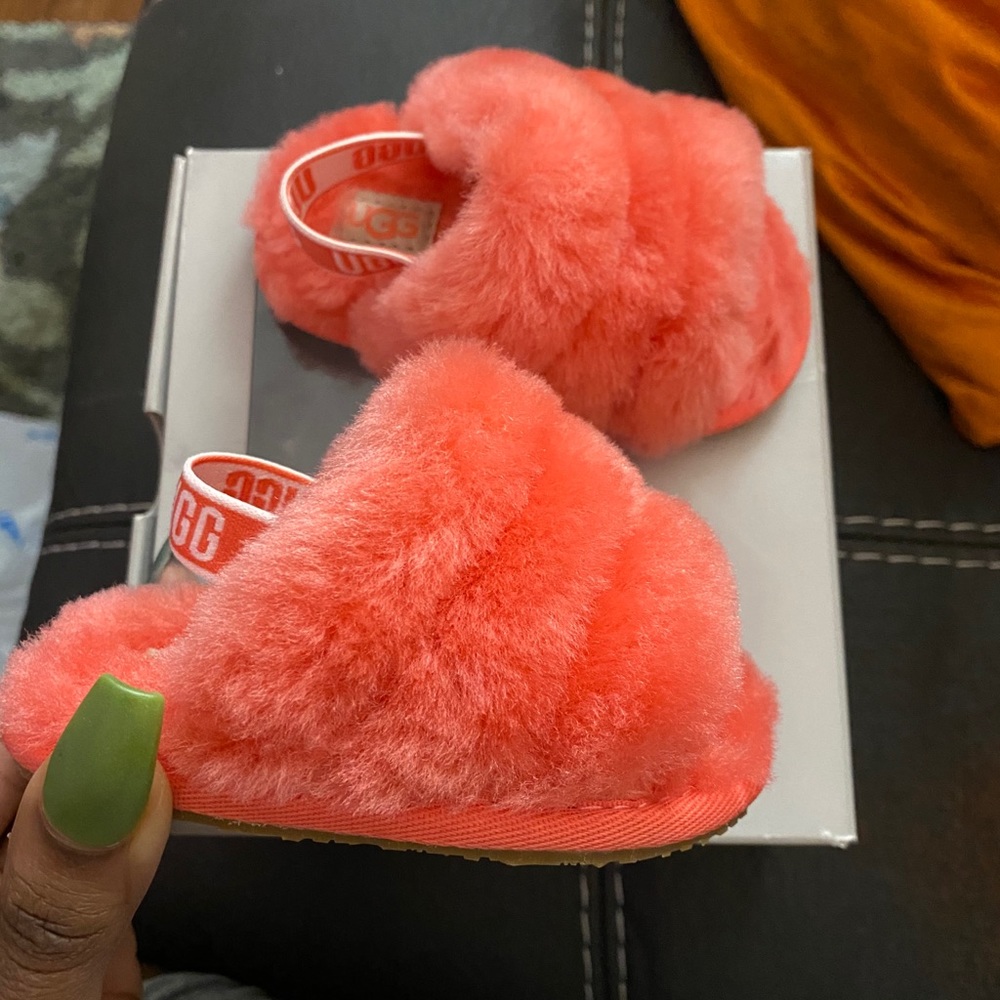 infant ugg fluff yeah slide